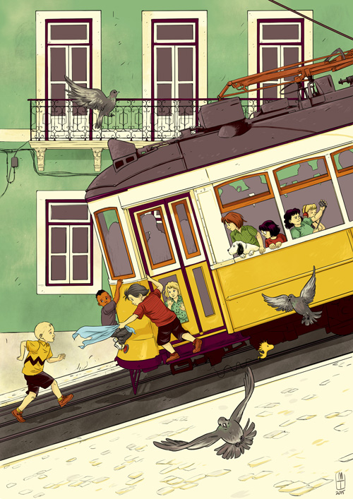 Peanuts_tram